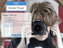 Tablet Screenshot of hjfreyer.com